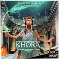Iello Jeu de société Khora, jeu de stratégie grec, 2 à 4 joueurs