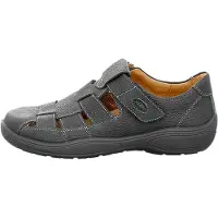 Jomos Sandales de loisirs pour hommes , couleur noire