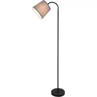 Rabalux Lampe sur pied Godric noir E27 1x25W 6639