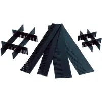 LA-KA-PE 10x séparateurs pour bacs gerbables hauteur 180 mm - TRK 180/5