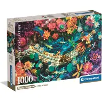 Clementoni - Puzzle Koi River 1000 elementów - Wysoka Jako, Ofiacialny Produkt