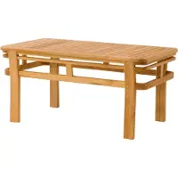 AEA Table en bois d'un brun chaud au design élégant