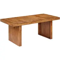 Prolenta Maison Exclusive - Table à manger en bois massif d'acacia 180 x 90 x 75 cm