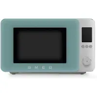 Smeg Kombi-Mikrowelle MOC02EGMEU, 9 Fkt, 2100W, Smaragdgrün matt