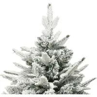 Prolenta Maison Exclusive - Sapin de Noël artificiel « Neige » vert, 180 cm, PVC/PE