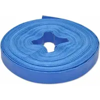 Syfax Tuyau plat 25 m 1 pouce PVC
