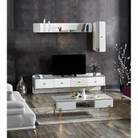 Xl Moebel Gmbh Moderne rtv Étagère Sideboard rtv Commode Lowboard Support de télévision Armoire Meuble