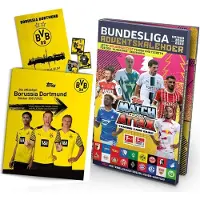 Topps Match Attax Bundesliga 2022/23 - Calendrier de l'Avent & BVB Borussia Dortmund Sticker Set 21/22