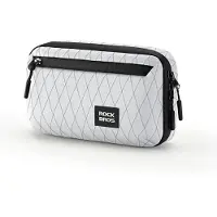 RockBros Sacoche avant de vélo Sacoche de guidon Portabilité 2,1L Blanc