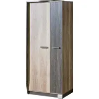 Minio , Armoire "ROMEO 1", gauche, Chêne Canyon / Couleur Arusha