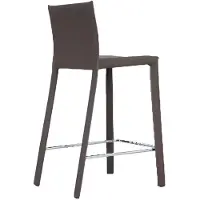 AEA Chaise Tabouret de Bar Designer Stylé Chaise en Bois Chaise de Salle à Manger Tabouret Noir Bar