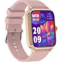 Douself Smartwatch, bracelet sportif, écran 1,91 pouces, Bluetooth 5.0, tracker fitness, avec fréquence cardiaque, sommeil, entraînement et autres fonctions, rose