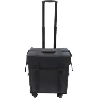 StarTech.com Valise cosmétique - Trolley maquillage - À roulettes - 8 tiroirs - PVC - Rectangulaire - 12 kg - Noir