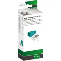 Quadrios connecteur RJ-45 Set-CAT 6 1906C167 mâle, droit Nombre de pôles 8P8C vert 25 pcs (1906C167)
