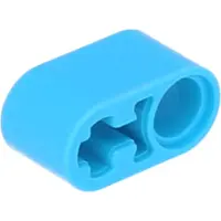 LEGO Technic : 50 Hebelarme 1x2, Pin- und Achsloch, Azurblau