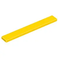 LEGO 50 pièces , pièce c. 4162 en jaune (jaune)