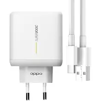 OPPO Chargeur USB SuperVOOC 65W + Câble USB vers USB-C modèle VCA7GACH