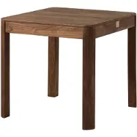 MASSIVMOEBEL24.DE MASSIVMOEBEL24 | Table à manger 80x80 Palissandre teinté Smoked cherry TORONTO #157
