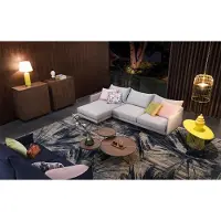 AEA Ecksofa L-Form Stoff Couch Polster Sitz Sofa Textil Eck Italienisches Design