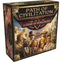 Captain Games Asmodee CAPD0003 - Path of Civilization, Strategiespiel, Brettspiel