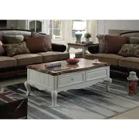 AEA Table basse Table d'appoint Table de salon en bois Tables d'appoint Canapé 121x72