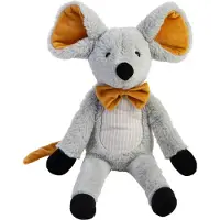 Happy horse Doudou Souris Misty no. 2 - Peluche souris 42cm gris