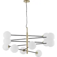 Nova Luce VITRA Suspension G9 12x or 200x150cm dimmable 9143309 (G9)
