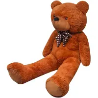 Syfax Ours en peluche Marron 242 cm