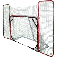 Merco But de hockey Target pliable, avec filet latéral