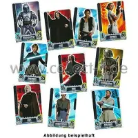 Topps FAMOV2 - Spar 1A - 10 différents Force Meister - Star Wars Force Attax - Movie Cards Serie 2