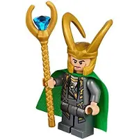 LEGO Marvel Super Heroes : Loki au bâton doré