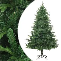 Syfax Sapin de Noël artificiel Vert 180 cm PVC et PE