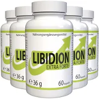 IncHealth GmbH LIBIDION - 300 gélules (5 x 60 gélules) - paquet de 5