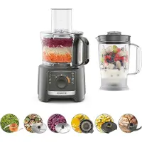 Kenwood Robot culinaire, 3,6 L, compact, gris