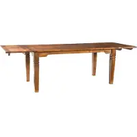 MASSIVMOEBEL24.DE MASSIVMOEBEL24 | Table à manger extensible 200x100 Acacia laqué Miel OXFORD #0123