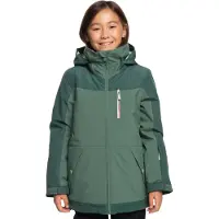Roxy Veste de ski Presence pour fille avec membrane 15K/10K, verte, taille 140