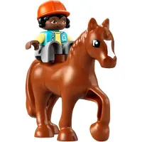 LEGO Ferme DUPLO : Bébé avec poney