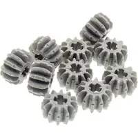 LEGO 10x Technic Roue dentée Z12 nouveau-gris clair 12 dents Roue Gear 4211634 32270