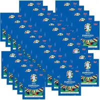 Topps UEFA EURO 2024 Allemagne - Autocollants - 50 pièces