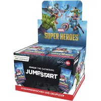 Hasbro Magic: The Gathering, Marvel Super Heroes, Booster Display Jumpstart (édition allemande)