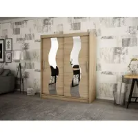 Minio Armoire 150 cm SEWILLA Chêne Sonoma