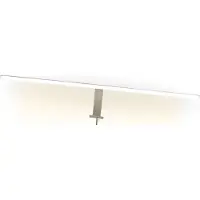 Kalb Material für Möbel kalb | kalb | Luminaire LED à poser 60 cm, dimmable, 6 W, 12 V, avec interrupteur à pied Lot de 1, blanc chaud