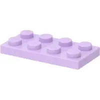 LEGO : 50 Plaques, Größe 2x4 Noppen in hellem Lavendel