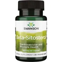 Sonstiges Bêta-sitostérol 320 mg 30 gélules végétales Swanson Health Products
