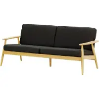 Wintech Canapé de jardin trois places Demure Aqua-Kanaria 7031-8001 like oak