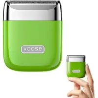 Yoose Rasoir intime électrique Nano pour femmes, utilisation humide et sèche, IPX7, USB-C, vert
