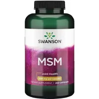 Sonstiges MSM 500 mg 250 comprimés Swanson Health Products