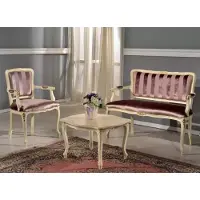AEA Ensemble de sièges classiques Banc Fauteuil Meubles de salon Bancs Garniture Nouveau