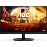 AOC Écran PC Gamer 27G42E, 27 pouces, FHD, 180Hz, Fast IPS, 0.5ms, Ajustable en hauteur