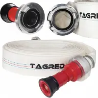 Sonstiges Tuyau d'incendie pour eaux sales septiques Tuyau d'incendie eau-plat 2" 30m + buse